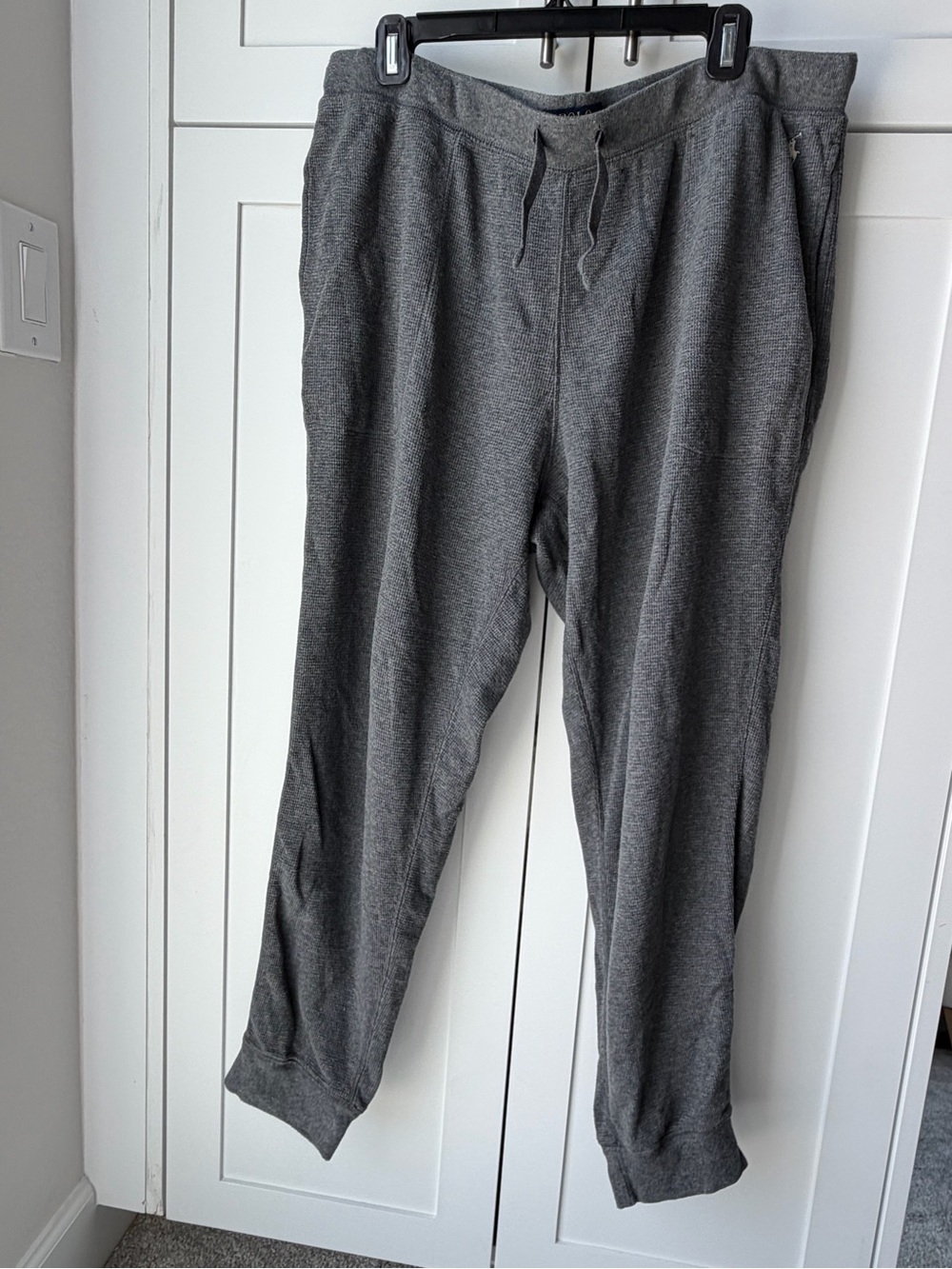 Ralph Lauren Gray Fleece Jogger Sweatpants/Lounge